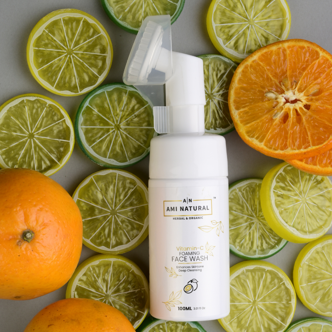 Vitamin C Foaming Face Wash: Deep Cleansing & Brightening
