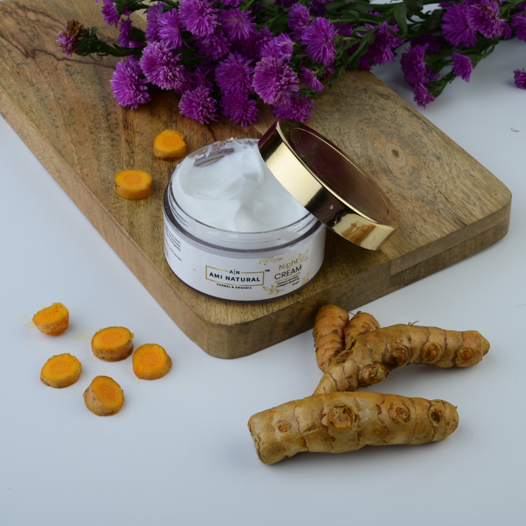NIGHT CREAM: Turmeric, Soya Bean, Jatamansi for Overnight Repair