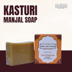 AMI NATURAL KASTURI MANJAL SOAP (PACK OF 3)