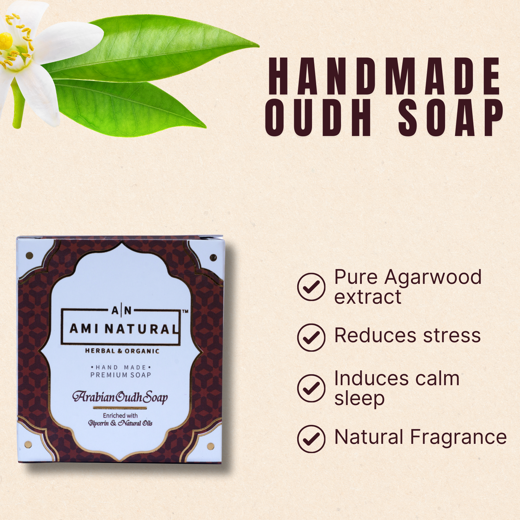 Handmade Arabian Oudh Soap