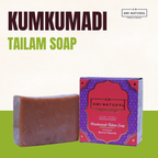 AMI NATURAL KUMKUMADI TAILAM SOAP (PACK OF 3)