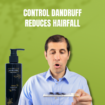 Onion Shampoo Anti-Hair Fall with Methi & Onion
