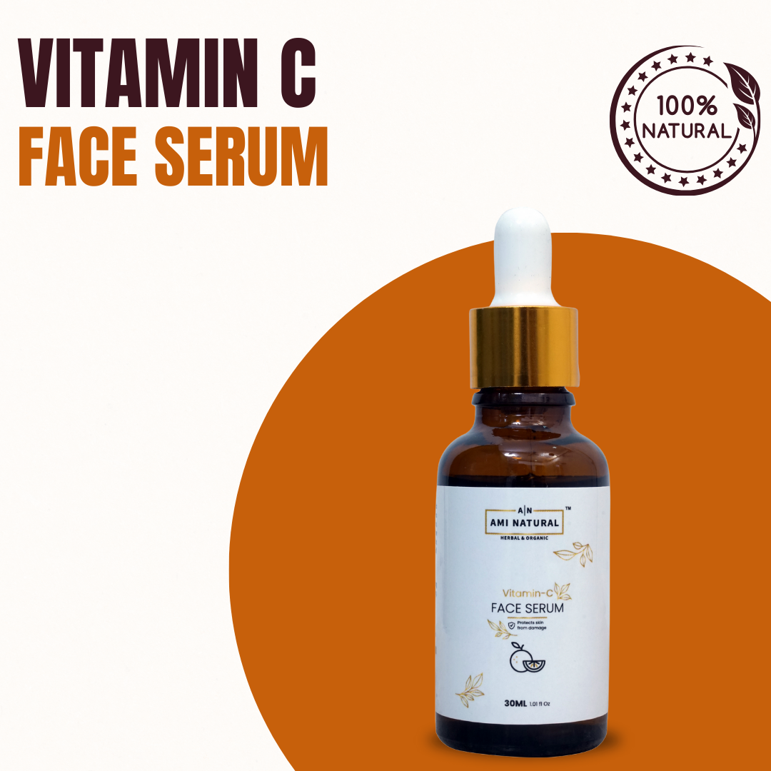 VITAMIN C FACE SKIN SERUM: Brightening, Anti-Aging & Sustainable