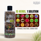 Ami Natural Jadibuti Herbal Tonic for Hair Growth | 15 Ayurvedic Herbs | 100g | Ayurvedic Hair Oil