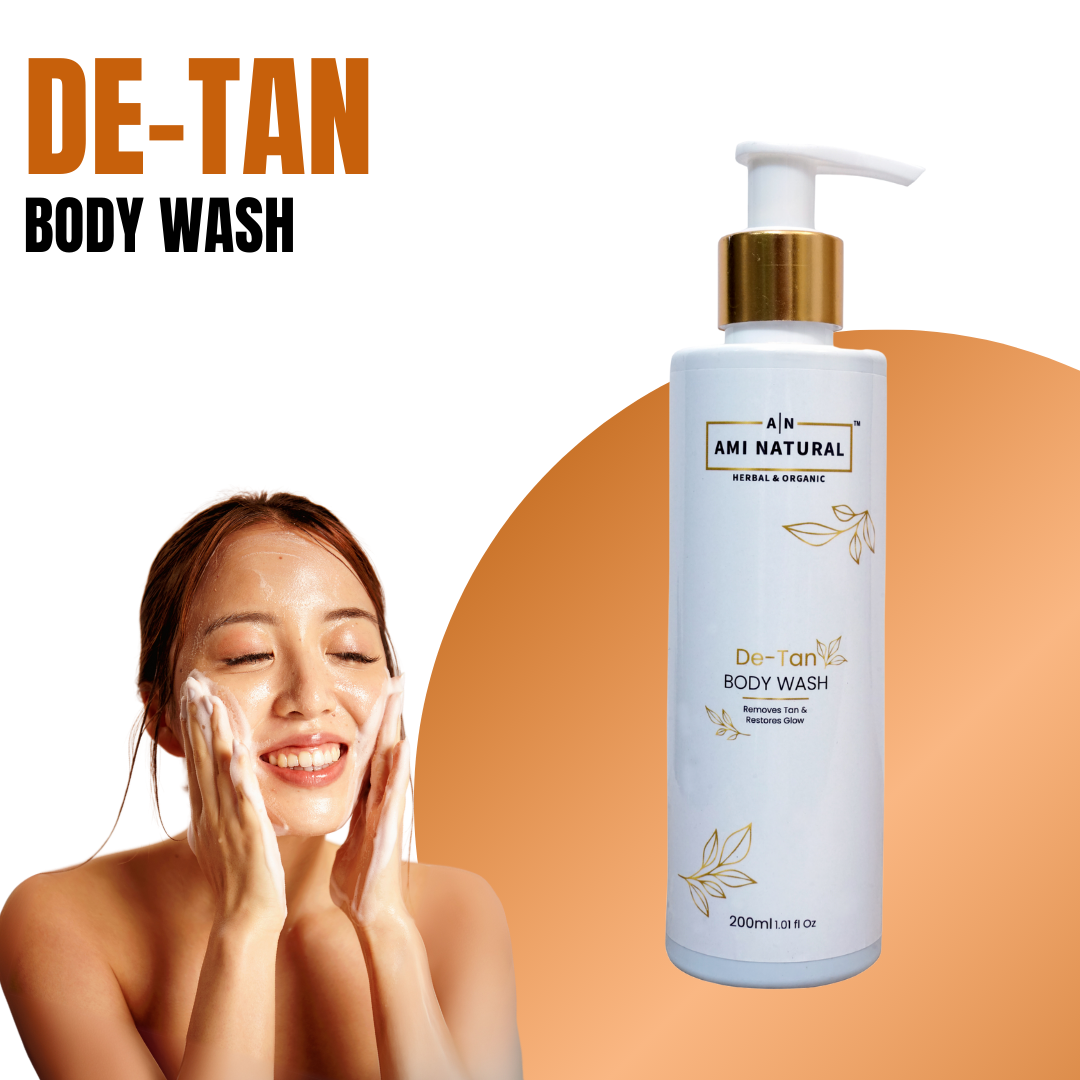 DE-TAN Body Wash with Moisturizing Elements for All Skin