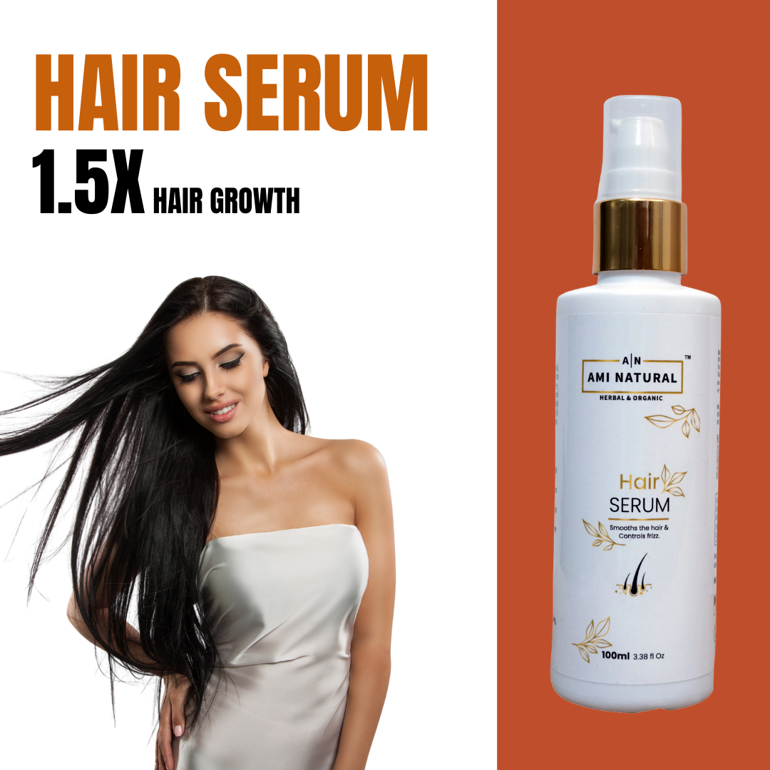 Lightweight Hair Serum: Frizz Control, Breakage & Damage Protection