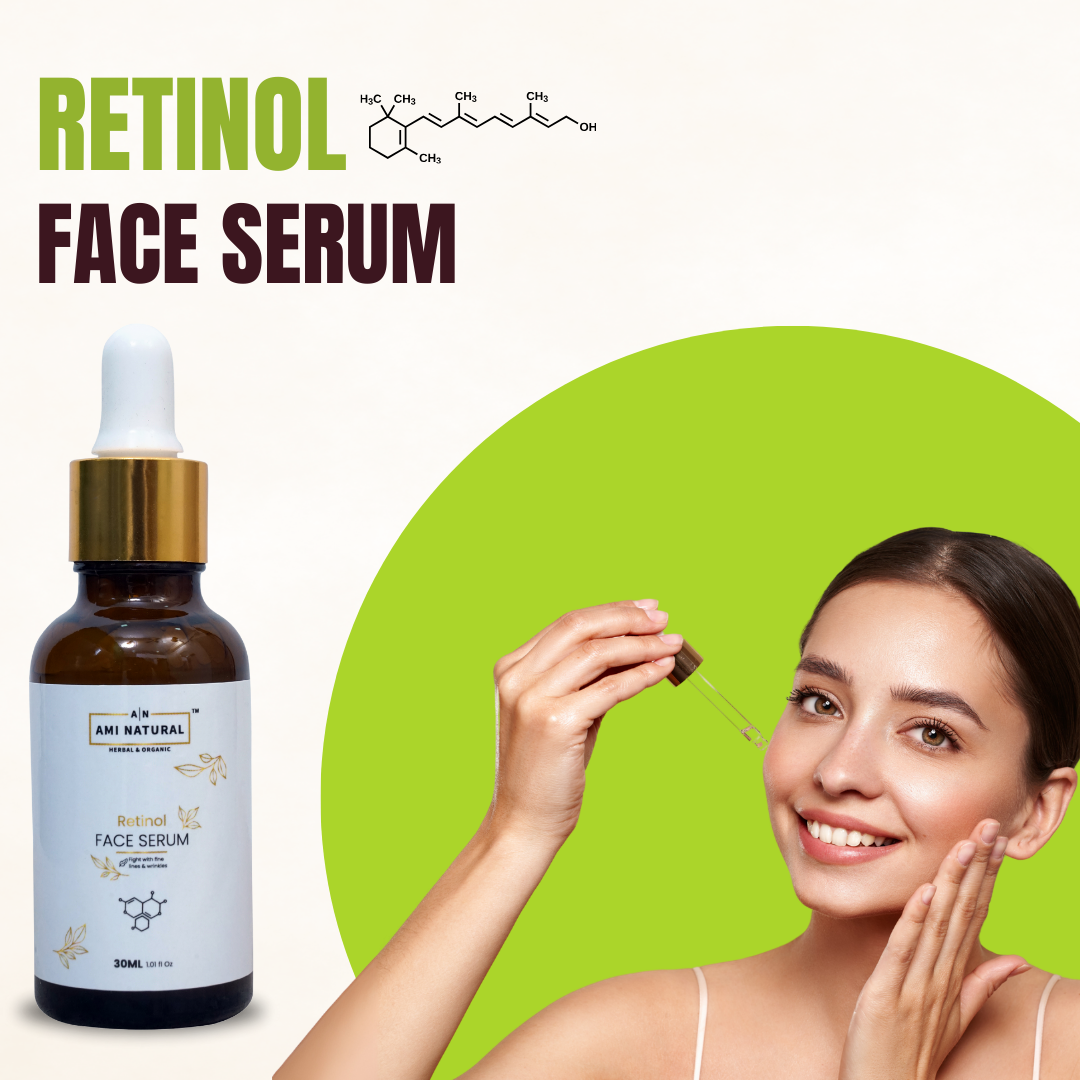 Retinol Face Serum: Refine Texture, Reduce Pores, Boost Collagen