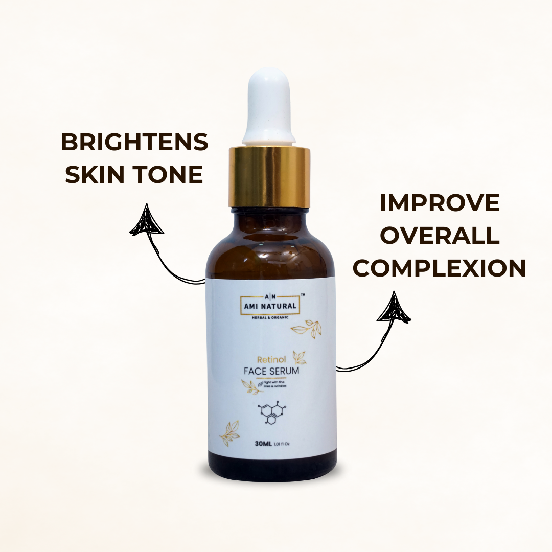 Retinol Face Serum: Refine Texture, Reduce Pores, Boost Collagen