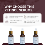 Retinol Face Serum: Refine Texture, Reduce Pores, Boost Collagen